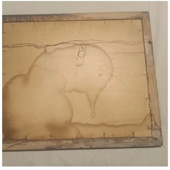 Antique Framed Print “Pit Ticket” by W.M. Hogarth – Vintage Artwork - Picture 3 of 4